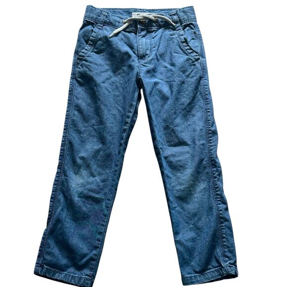 HOPE & HENRY Boys Chambray Pants Size 4 - Picture 1 of 4